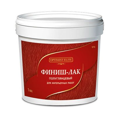 Финиш-лак полуглянцевый Optimist Elite (D 702) 1 кг Финиш-лак полуглянцевый Optimist Elite (D 702) 1 кг