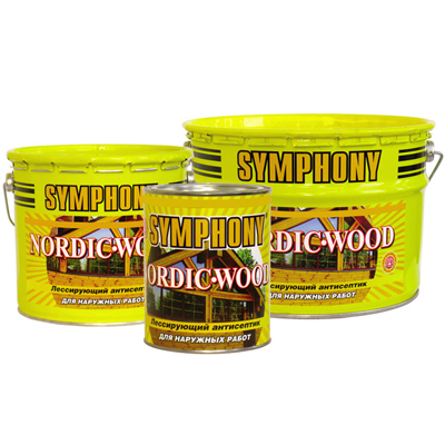 Антисептик Symphony Nordic Wood 9 л Антисептик Symphony Nordic Wood 9 л