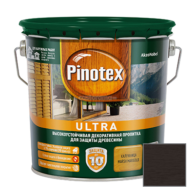 Декоративная пропитка Pinotex Ultra Венге 2,5 л Декоративная пропитка Pinotex Ultra Венге 2,5 л