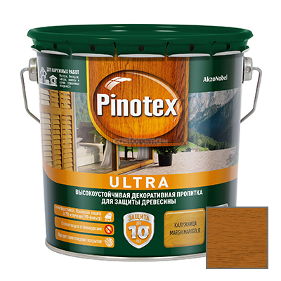 Декоративная пропитка Pinotex Ultra Орегон 2,5 л
