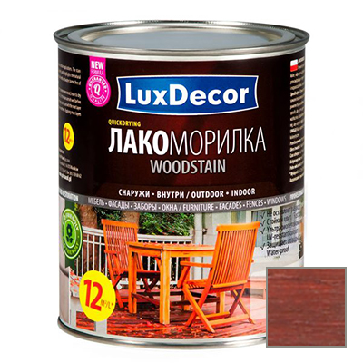 Лакоморилка LuxDecor Wood Stain для дерева Венге 0,75 л Лакоморилка LuxDecor Wood Stain для дерева Венге 0,75 л