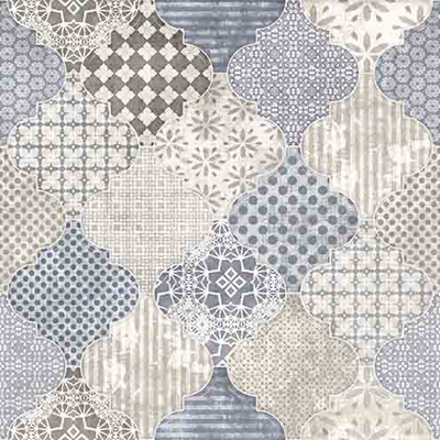 Керамогранит Cersanit (Церсанит) Majolica 42х42 см Голубой MA4R042D-69