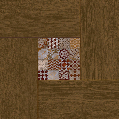 Керамогранит Cersanit (Церсанит) Bellariva 42х42 см Коричневый BL4R112