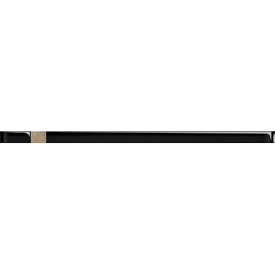 Бордюр Cersanit Royal 2,5х60 см Черный EFF-WGA011