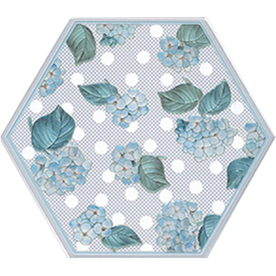 Декор Kerama Marazzi (Керама Марацци) Аньет 20х23,1 см Голубой HGD/A300/24001