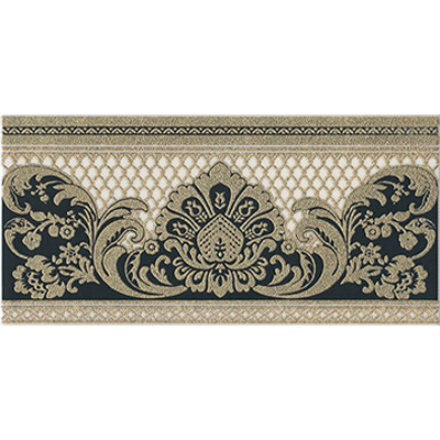 Бордюр Kerama Marazzi (Керама Марацци) Даниэли 14,5х30 см Черный HGD/B103/11109R