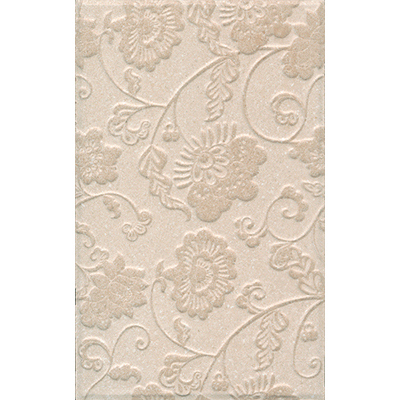 Настенная плитка Kerama Marazzi (Керама Марацци) Сады 25х40 см Бежевая 6392