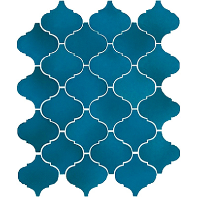 Настенная плитка Kerama Marazzi Арабески 30х26 см Синяя 65007