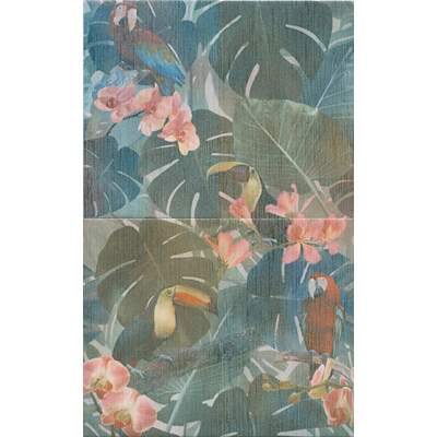 Панно Kerama Marazzi (Керама Марацци) Пальмовое 80х50 см HGD/A362/4x/6000