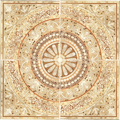 Панно напольное LB Ceramics (Lasselsberger Ceramics) Тенерифе 90х90 см Бежевое 7309-0001 (ст. арт. 3609-0002)