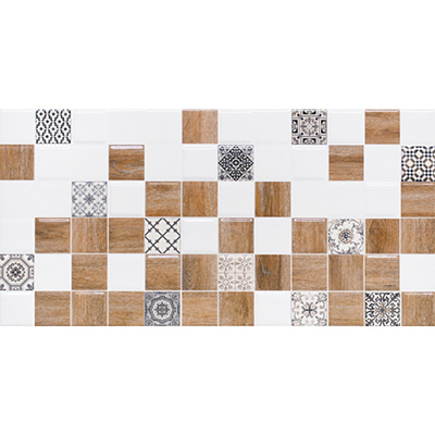 Настенная плитка LB Ceramics (Lasselsberger Ceramics) Астрид Декор2 20х40 см Белый 1041-0239