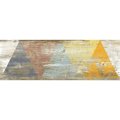 Керамогранит LB Ceramics (Lasselsberger Ceramics) Контраст Декор 20х60 см Серый 6664-0107