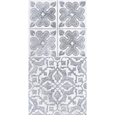 Настенная плитка LB Ceramics (Lasselsberger Ceramics) Кампанилья Декор2 40х20 см Серый 1641-0094
