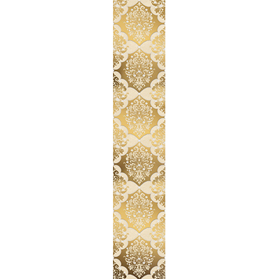 Бордюр настенный LB Ceramics (Lasselsberger Ceramics) Магриб 45х7,75 см Золотой 1507-0011