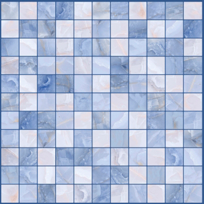 Керамогранит арт-мозаика LB Ceramics (Lasselsberger Ceramics) Орнелла 30х30 см синяя 5032-0202