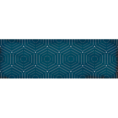 Настенная плитка LB Ceramics (Lasselsberger Ceramics) Декор Парижанка 20х60 см Геометрия синий 1664-0180