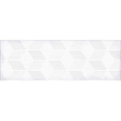 Настенная плитка LB Ceramics (Lasselsberger Ceramics) Декор Парижанка 20х60 см гексагон белая 1664-0184