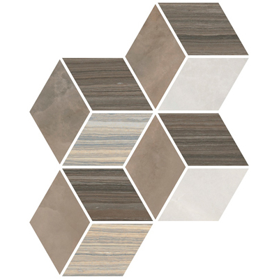 Vitra Serpe-Nuvola Декор Ромб Теплая Гамма Лапп Рект 24x30 K9482408LPR1VTE0 шт Vitra Serpe-Nuvola Декор Ромб Теплая Гамма Лапп Рект 24x30 K9482408LPR1VTE0 шт