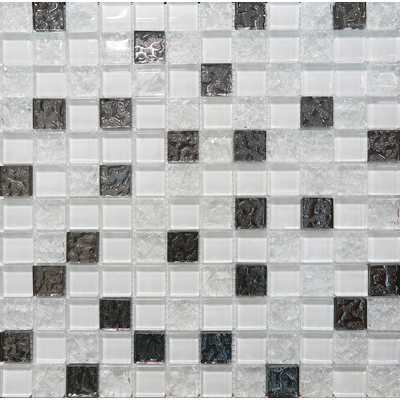 Мозаика Altacera Bella Mosaic Glass White 300х300х8 мм DW7MGW00