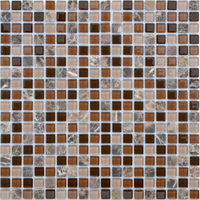 Мозаика LeeDo Caramelle - Naturelle Andorra 30,5x30,5х0,4 см (чип 15x15x4 мм) (Andorra 15x15x4)