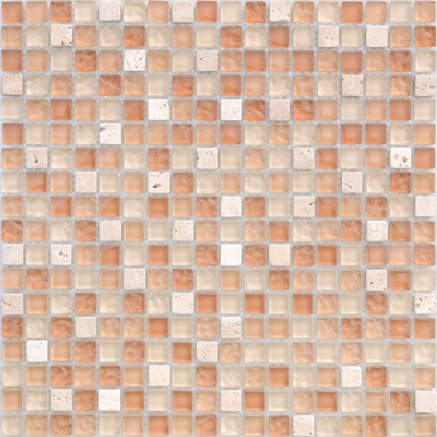 Мозаика LeeDo Caramelle - Naturelle Olbia 30,5x30,5х0,8 см (чип 15x15x8 мм) (Olbia 15x15x8)