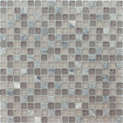 Мозаика LeeDo Caramelle - Naturelle Sitka 30,5x30,5х0,8 см (чип 15x15x8 мм) (Sitka 15x15x8)