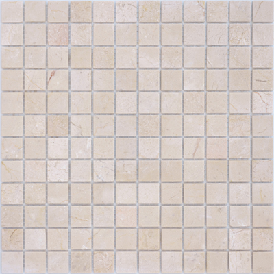 Мозаика LeeDo - Pietrine Crema Marfil матовая 29,8x29,8x0,4 см (чип 23x48x4 мм) (Crema Marfil MAT 23x23x4)