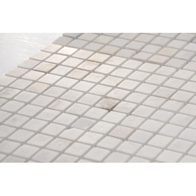 Мозаика LeeDo (Лидо Керамика) Caramelle - Pietrine Dolomiti Bianco полированная 30,5x30,5х0,4 см (чип 1,5x1,5x0,4 см) (Dolomiti bianco POL 15x15x4)