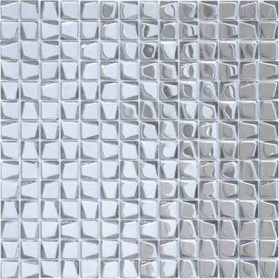 Мозаика LeeDo - Alchimia Titanio trapezio 30,6х30,6x0,6 см (чип 20x20x6 мм) (Titanio trapezio 20x20x6)