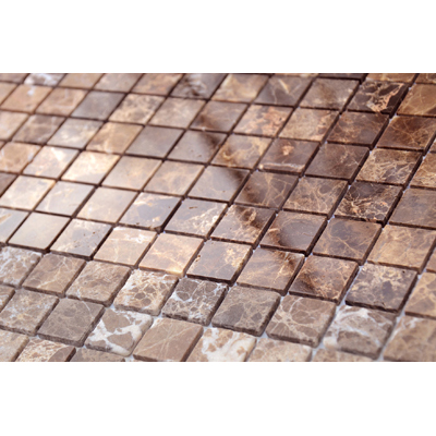 Мозаика LeeDo (Лидо Керамика) Caramelle - Pietrine Emperador Dark полированная 29,8x29,8x0,4 см (чип 2,3x2,3x0,4 см) (Emperador Dark POL 23x23x4)