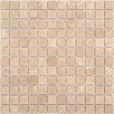 Мозаика LeeDo Caramelle - Pietrine Emperador Light матовая 29,8x29,8x0,4 см (чип 23x23x4 мм) (Emperador Light MAT 23x23x4)