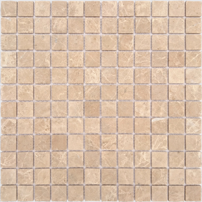 Мозаика LeeDo (Лидо Керамика) Caramelle - Pietrine Emperador Light матовая 29,8x29,8x0,4 см (чип 2,3x2,3x0,4 см) (Emperador Light MAT 23x23x4)