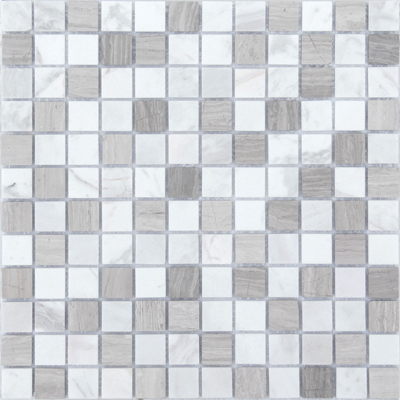 Мозаика LeeDo Caramelle - Pietrine Pietra Mix 2 матовая 29,8x29,8x0,4 см (чип 23x23x4 мм) (Pietra Mix 2 MAT 23x23x4)