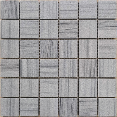 Мозаика LeeDo - Pietrine Marmara grey полированная 30,5x30,5x0,7 см (чип 48x48x7 мм) (Marmara grey POL 48x48x7)