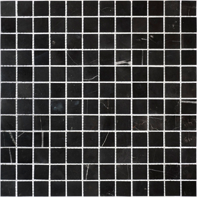 Мозаика LeeDo (Лидо Керамика) - Pietrine Nero oriente полированная 29,8x29,8x0,4 см (чип 4,8x4,8x0,4 см) (Nero oriente POL 48x48x7)