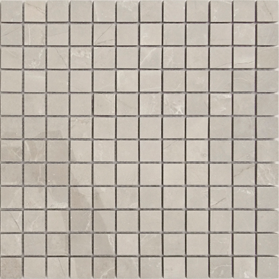 Мозаика LeeDo - Marble Porcelain Nuvola grigio POL 29,8x29,8 см (чип 23х23х10 мм), полированный керамогранит (Nuvola grigio POL мозаика 23x23)