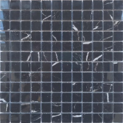 Мозаика LeeDo (Лидо Керамика) - Marble Porcelain Marrone oriente POL 29,8x29,8 см (чип 2,3х2,3х1 см), полированный керамогранит (Marrone oriente POL мозаика 23x23)