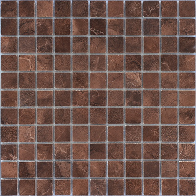 Мозаика LeeDo - Venezia brown POL 29,8x29,8 см (чип 23х23х10 мм), полированный керамогранит (Venezia brown POL мозаика 23x23)