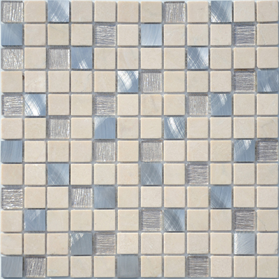Мозаика LeeDo - Silk Way Cream Velour 29,8х29,8x0,4 см (чип 23x23x4 мм) (Cream Velour 23x23x4)
