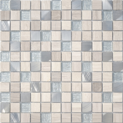 Мозаика LeeDo - Silk Way Silver Flax 29,8х29,8x0,4 см (чип 23x23x4 мм) (Silver Flax 23x23x4)