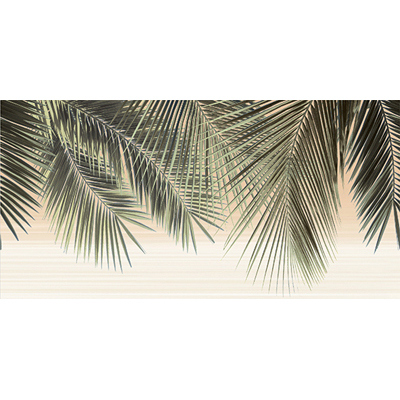 Декор Alma Ceramica (Альма Керамика) Дель 24,9х50х0,75 см Зеленый DWU09DLM001