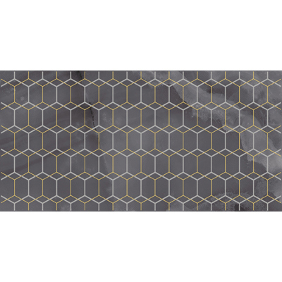 Декор Laparet (Лапарет) Prime 25х50 см Черный VT/C85/34024