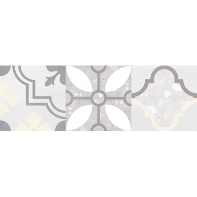 Настенная плитка Laparet (Лапарет) Woody 25х75 см Серый узор