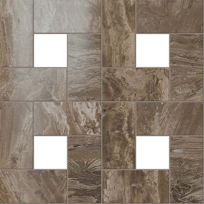 Декор Atlas Concorde (Атлас Конкорд) Supernova Marble Woodstone Taupe Mosaic Lap 45x45 см, лаппатированный (610110000066)