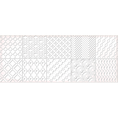 Декор Azori Nuvola 20,1х50,5 см Белый 586602003