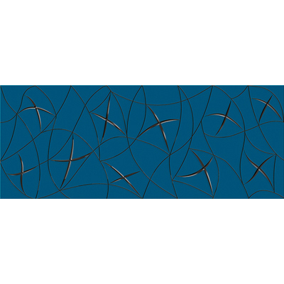 Декор Azori Vela 20,1х50,5 см Синий 587082002