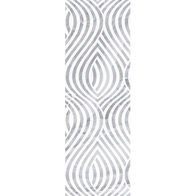 Декор Gracia Ceramica (Грация Керамика) Ginevra grey 01 90х30 см Серый 010301002129