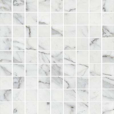 Мозаика Kerranova (Керанова) Marble Trend 30х30 см Каррара (K-1000/LR/m01/300x300)
