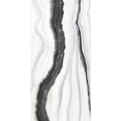 Керамогранит Decovita Ceramica CALABRIA Чёрный, Белый BOOKMATCH A 120х60 см