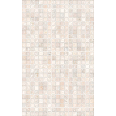 Керамическая плитка настенная М-Квадрат (Кировская керамика) под мозаику PiezaROSA Нео Бежевый 25х40 см (122860)